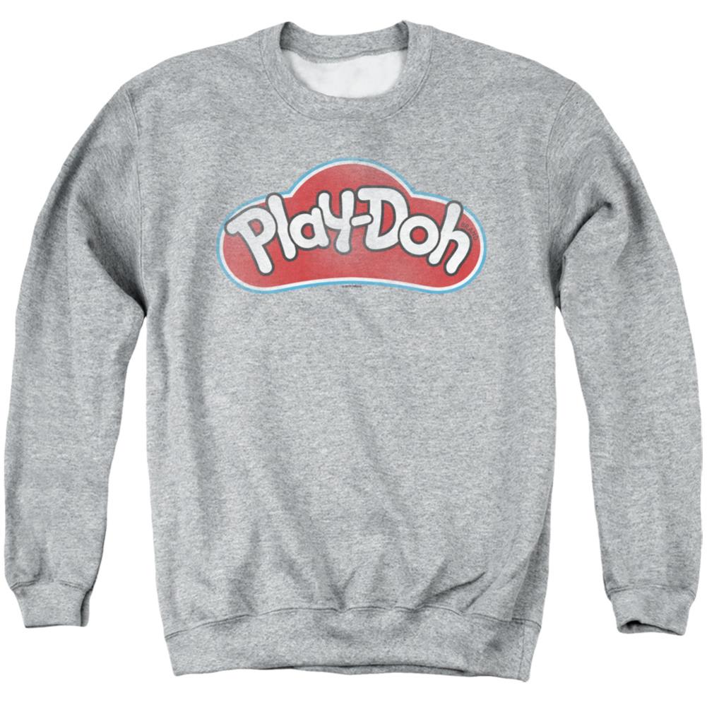 Play Doh Dohs Men's Crewneck 50 50 Poly Long-Sleeve T-Shirt