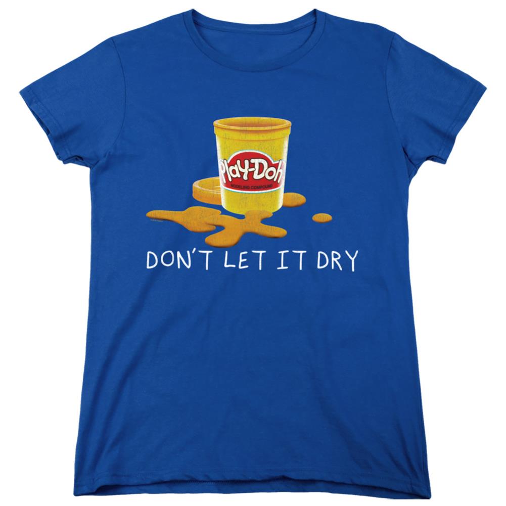 Play Doh Dry Out Women's 18/1 Cotton Short-Sleeve T-Shirt