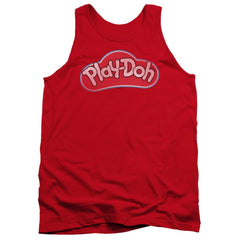 Play Doh Lid Men's 18/1 Cotton Tank Top