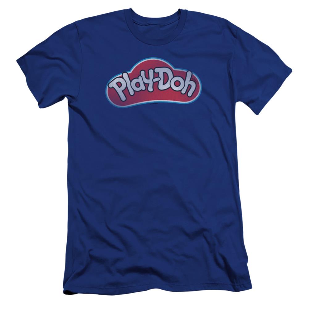Play Doh Lid Men's Ultra-Soft 30/1 Cotton Slim Short-Sleeve T-Shirt