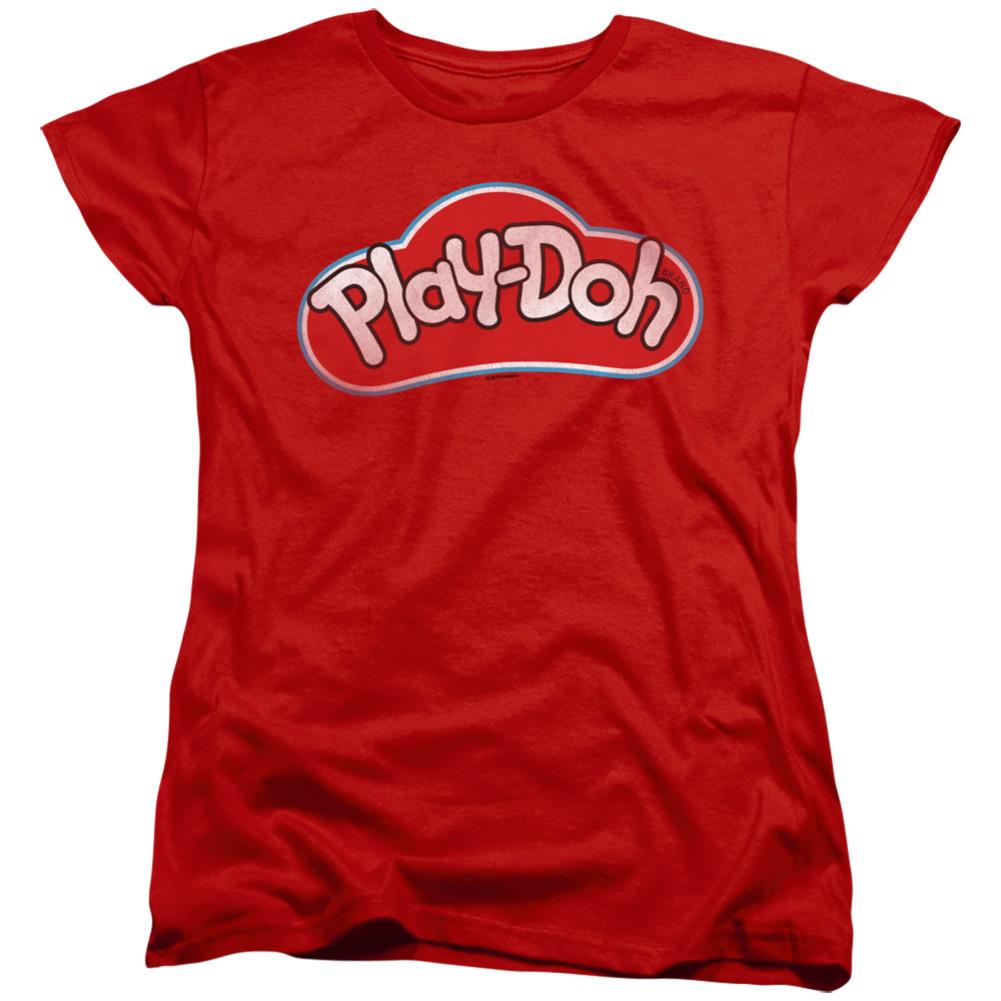 Play Doh Lid Women's 18/1 Cotton Short-Sleeve T-Shirt
