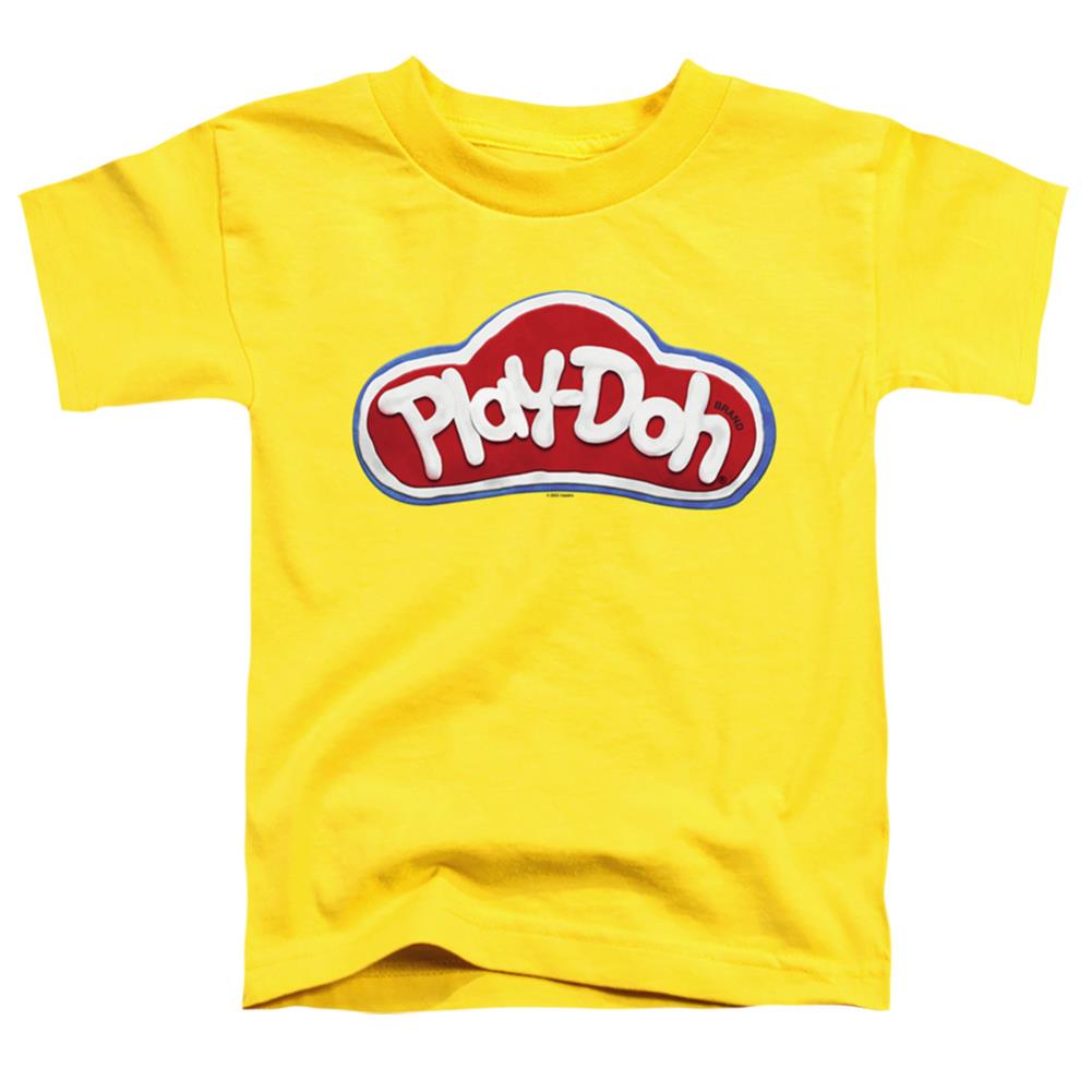 Play Doh Logo In Doh Toddler 18/1 Cotton Short-Sleeve T-Shirt