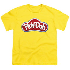 Play Doh Logo In Doh Youth 18/1 100% Cotton Short-Sleeve T-Shirt