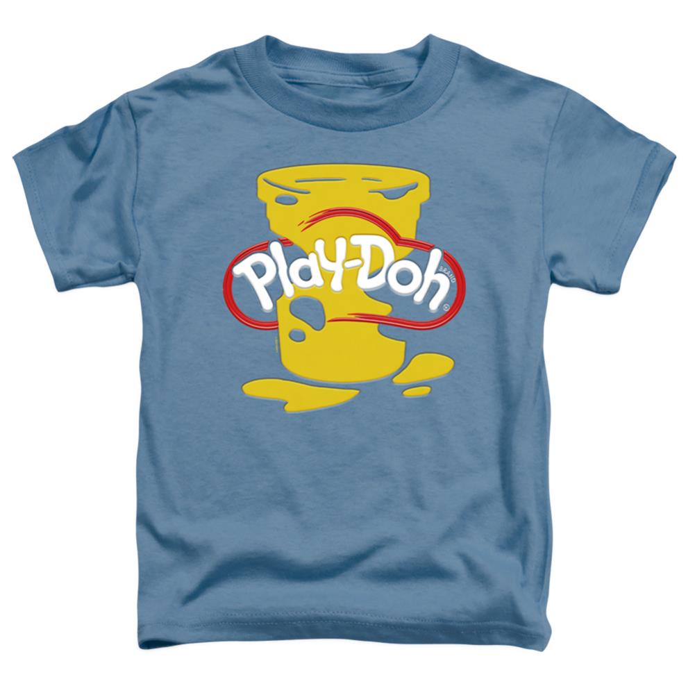 Play Doh Play Doh Messy Stencil Logo Toddler 18/1 Cotton Short-Sleeve T-Shirt