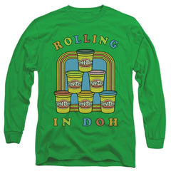Play Doh Rolling In Doh Men's 18/1 Cotton Long-Sleeve T-Shirt
