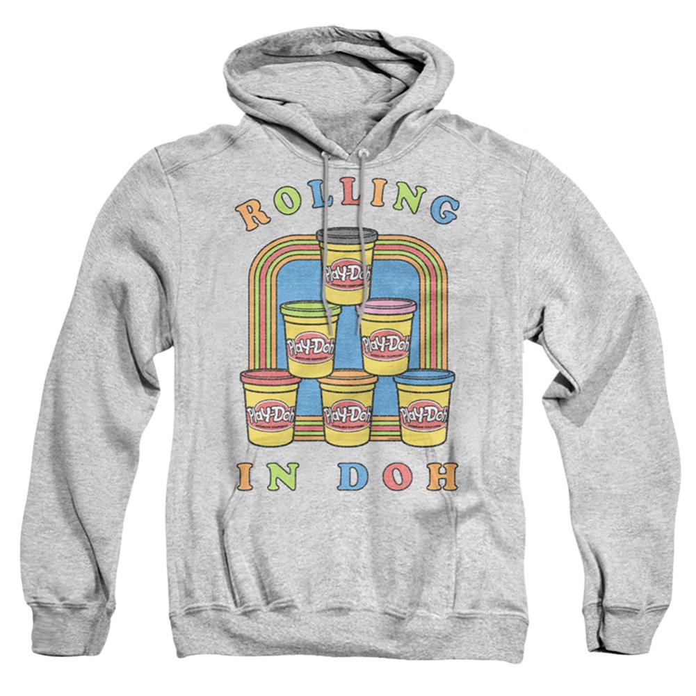 Play Doh Rolling In Doh Men's Pull-Over 75 25 Poly Hoodie