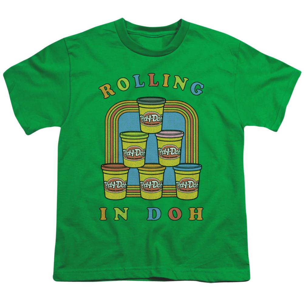 Play Doh Rolling In Doh Youth 18/1 100% Cotton Short-Sleeve T-Shirt