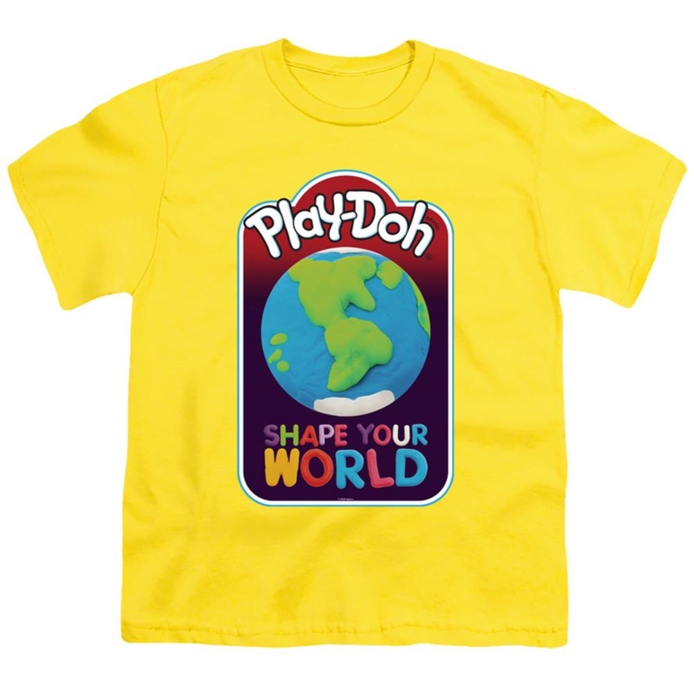 Play Doh Shape Your World Youth 18/1 100% Cotton Short-Sleeve T-Shirt