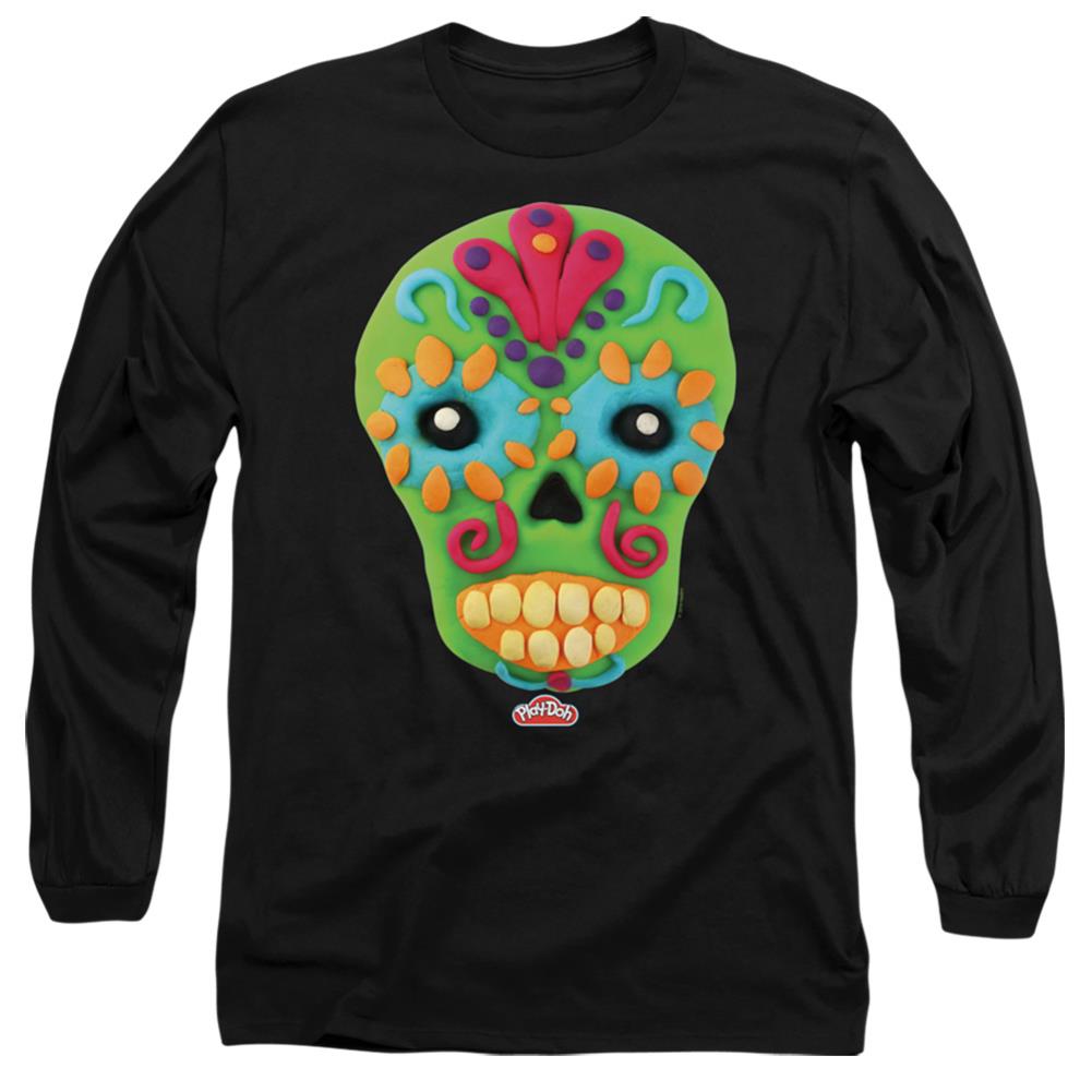 Play Doh Sugar Skull Men's 18/1 Cotton Long-Sleeve T-Shirt