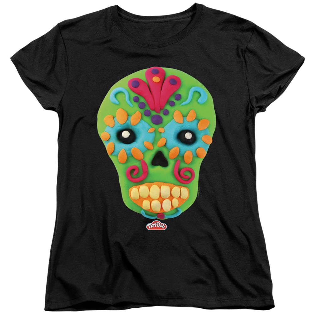 Play Doh Sugar Skull Women's 18/1 Cotton Short-Sleeve T-Shirt