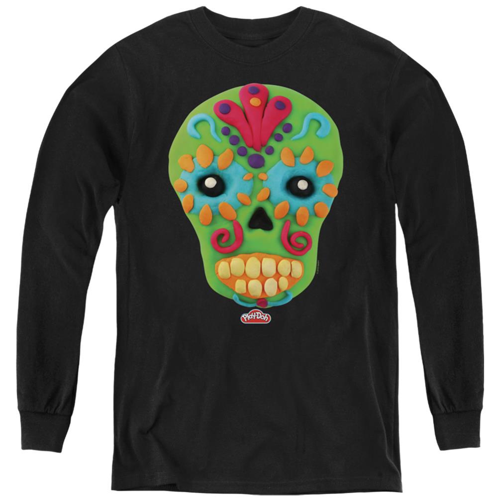 Play Doh Sugar Skull Youth Long-Sleeve T-Shirt