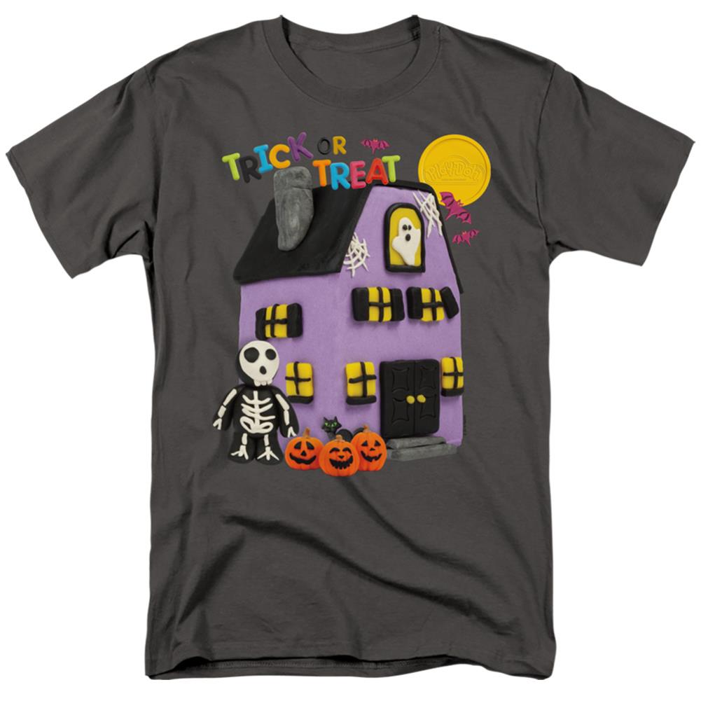 Play Doh Trick Or Treat Men's 18/1 Cotton Short-Sleeve T-Shirt