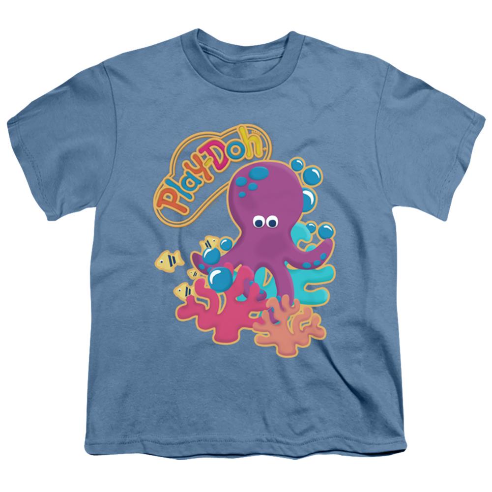 Play Doh Under The Sea Youth 18/1 100% Cotton Short-Sleeve T-Shirt