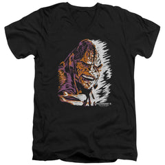 Poltergeist II Kane Worm Men's 30/1 Cotton Slim V-Neck T-Shirt