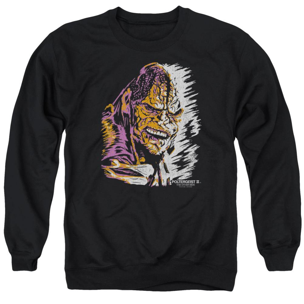 Poltergeist II Kane Worm Men's Crewneck 50 50 Poly Long-Sleeve T-Shirt