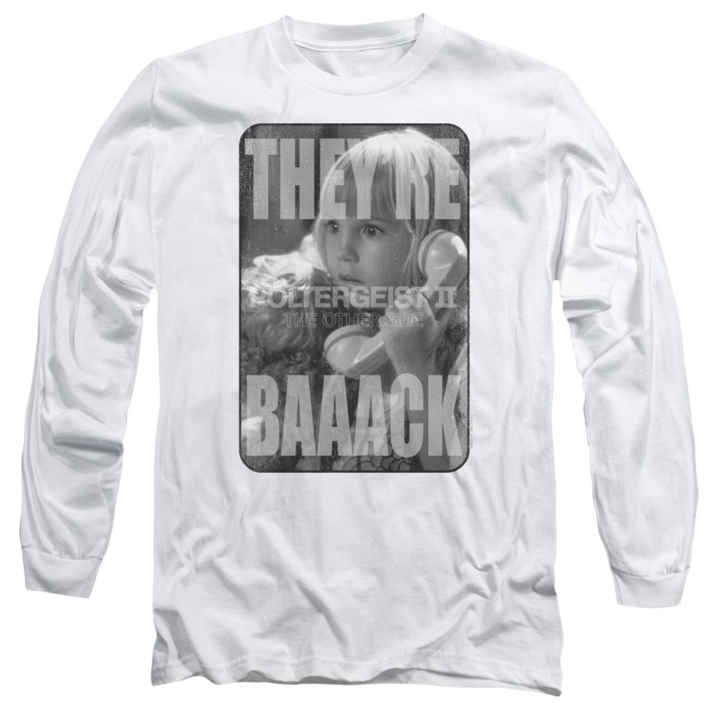 Poltergeist II Logo Men's 18/1 Cotton Long-Sleeve T-Shirt