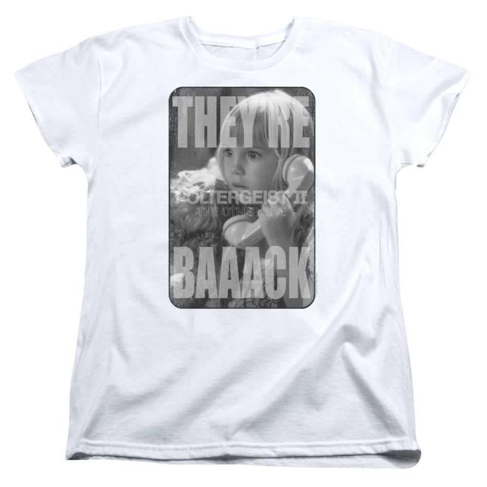 Poltergeist II Logo Women's 18/1 Cotton Short-Sleeve T-Shirt