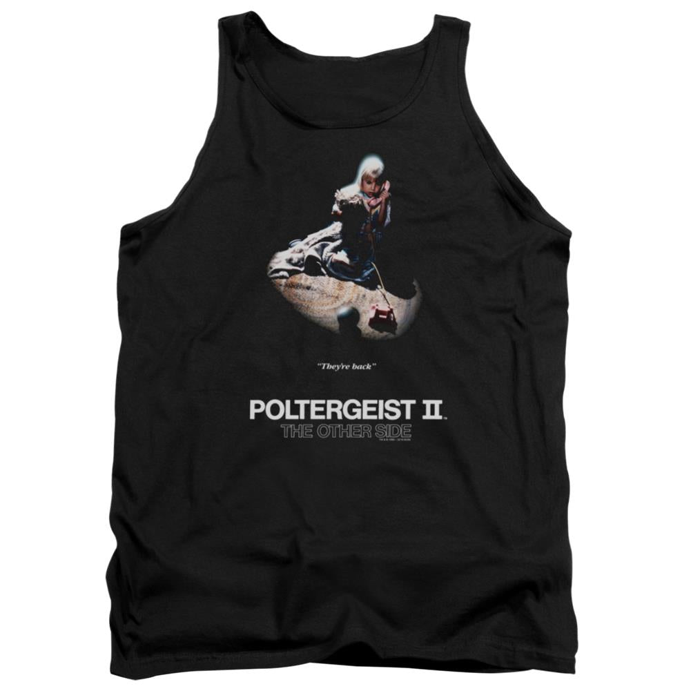 Poltergeist II Poster Men's 18/1 Cotton Tank Top