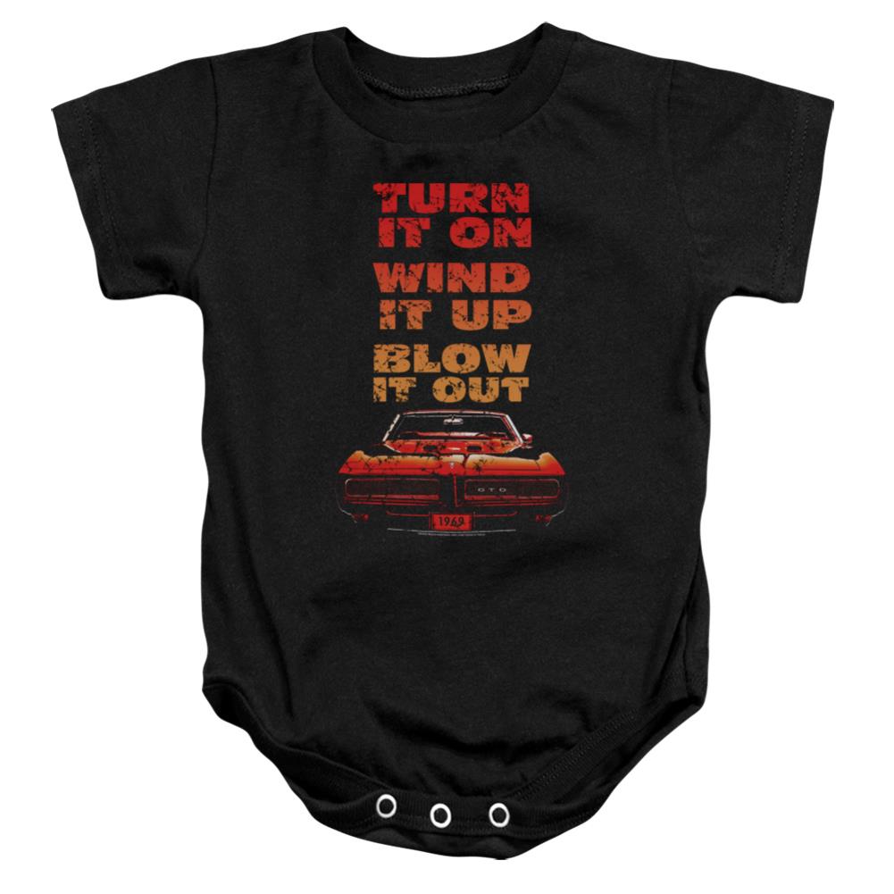 Pontiac Blow It Out GTO Infant's Cotton SS Snapsuit