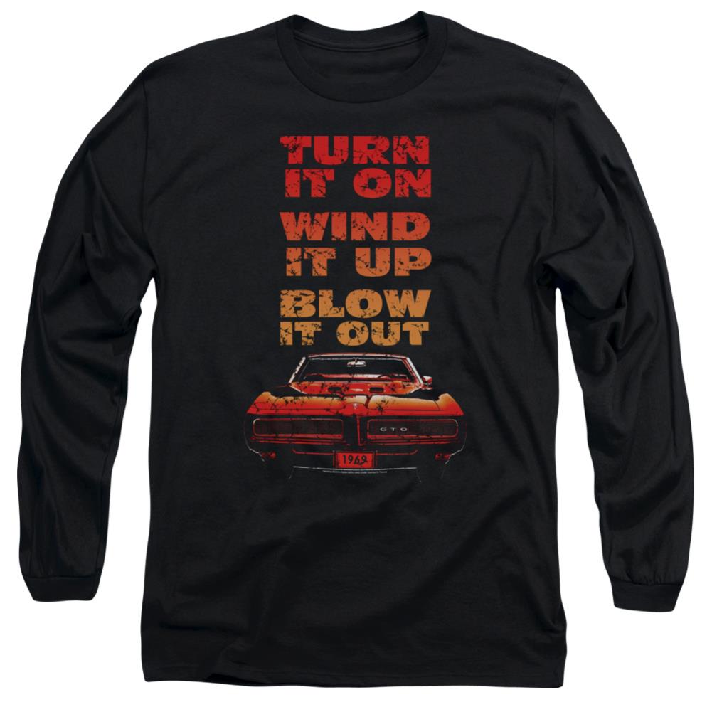 Pontiac Blow It Out GTO Men's 18/1 Cotton Long-Sleeve T-Shirt