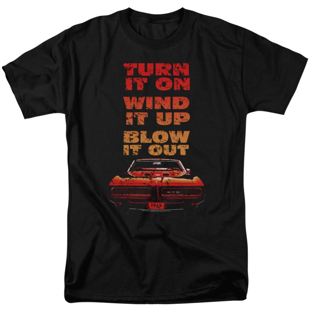 Pontiac Blow It Out GTO Men's 18/1 Cotton Short-Sleeve T-Shirt