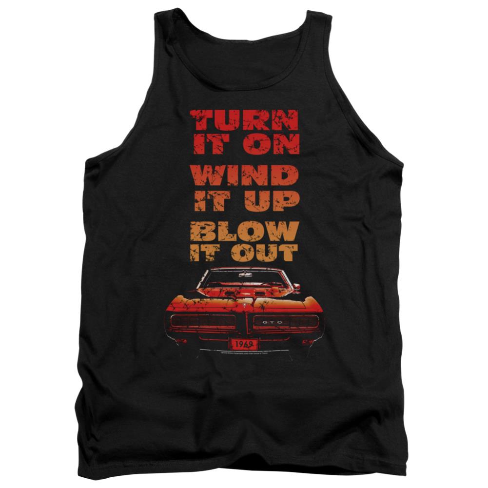 Pontiac Blow It Out GTO Men's 18/1 Cotton Tank Top