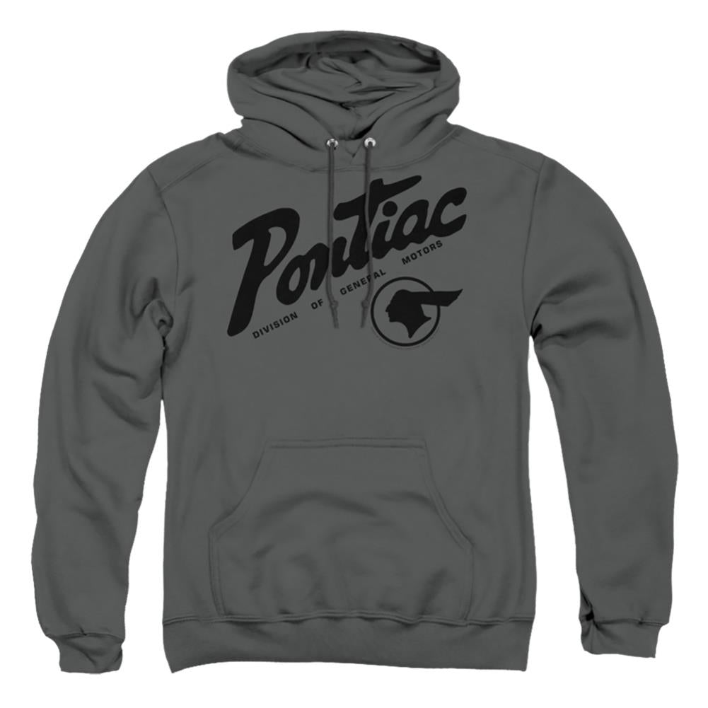 Pontiac Division Men's Pull-Over 75 25 Poly Hoodie