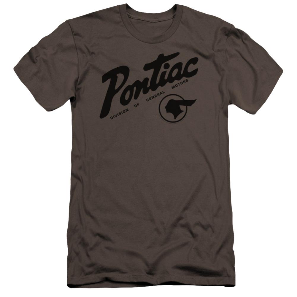 Pontiac Division Men's Ultra-Soft 30/1 Cotton Slim Short-Sleeve T-Shirt