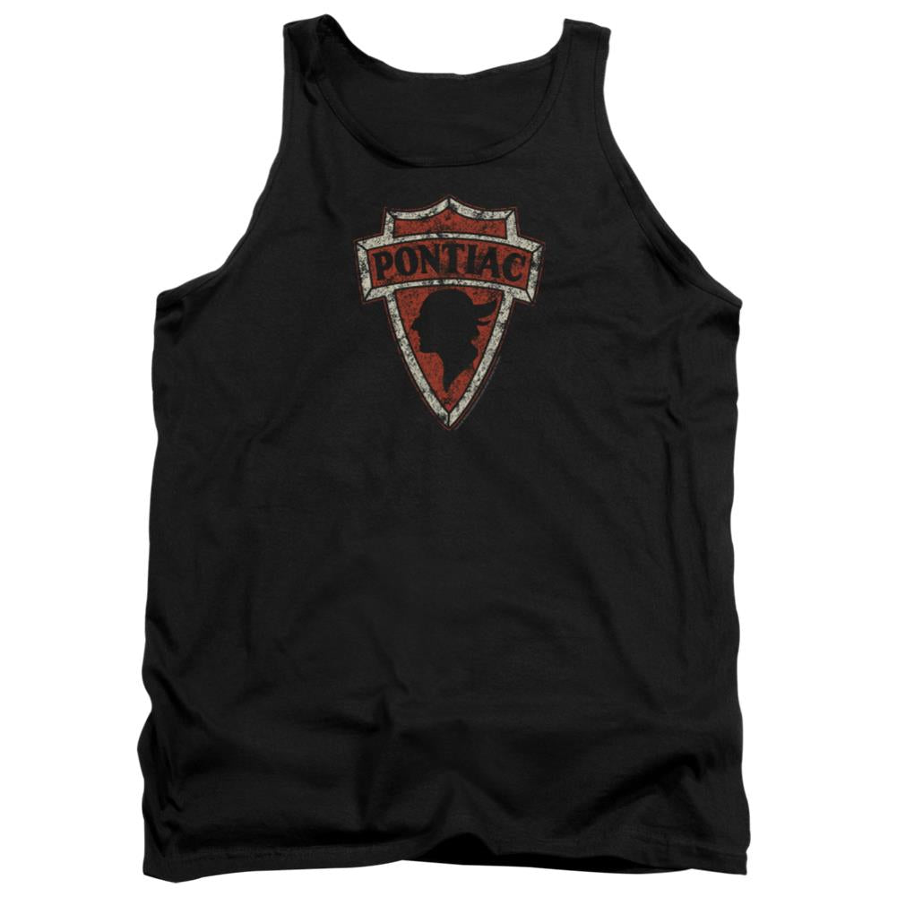 Pontiac Early Pontiac Arrowhead Men's 18/1 Cotton Tank Top