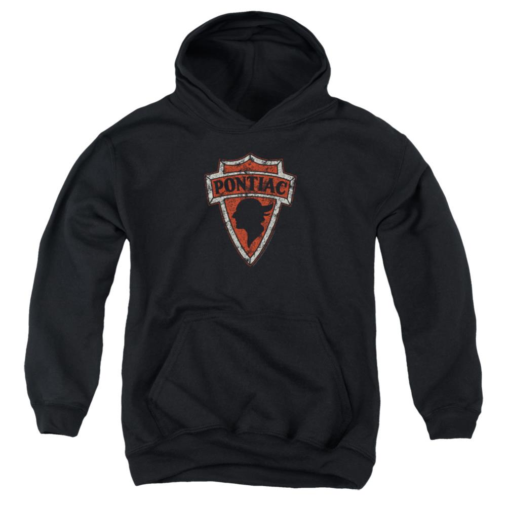 Pontiac Early Pontiac Arrowhead Youth Cotton Poly Pull-Over Hoodie