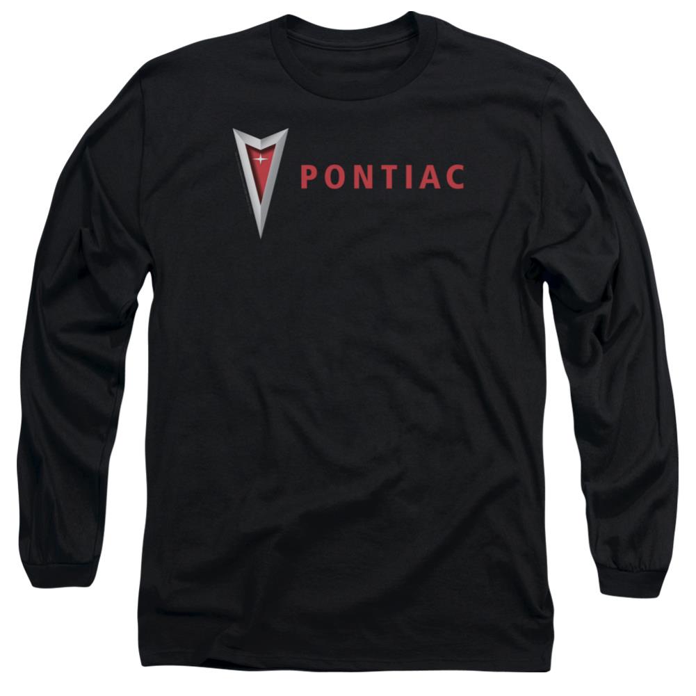 Pontiac Modern Pontiac Arrowhead Men's 18/1 Cotton Long-Sleeve T-Shirt