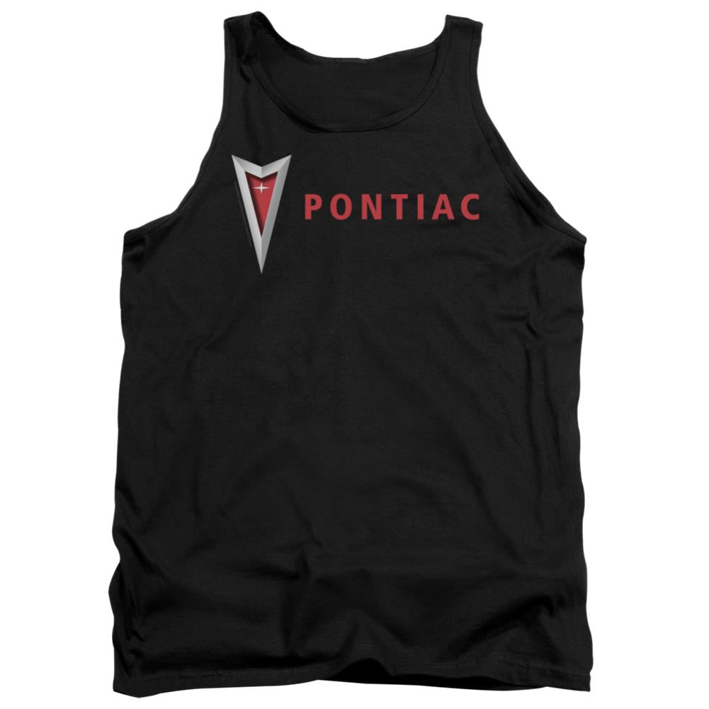 Pontiac Modern Pontiac Arrowhead Men's 18/1 Cotton Tank Top