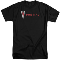 Pontiac Modern Pontiac Arrowhead Men's 18/1 Tall Cotton Short-Sleeve T-Shirt
