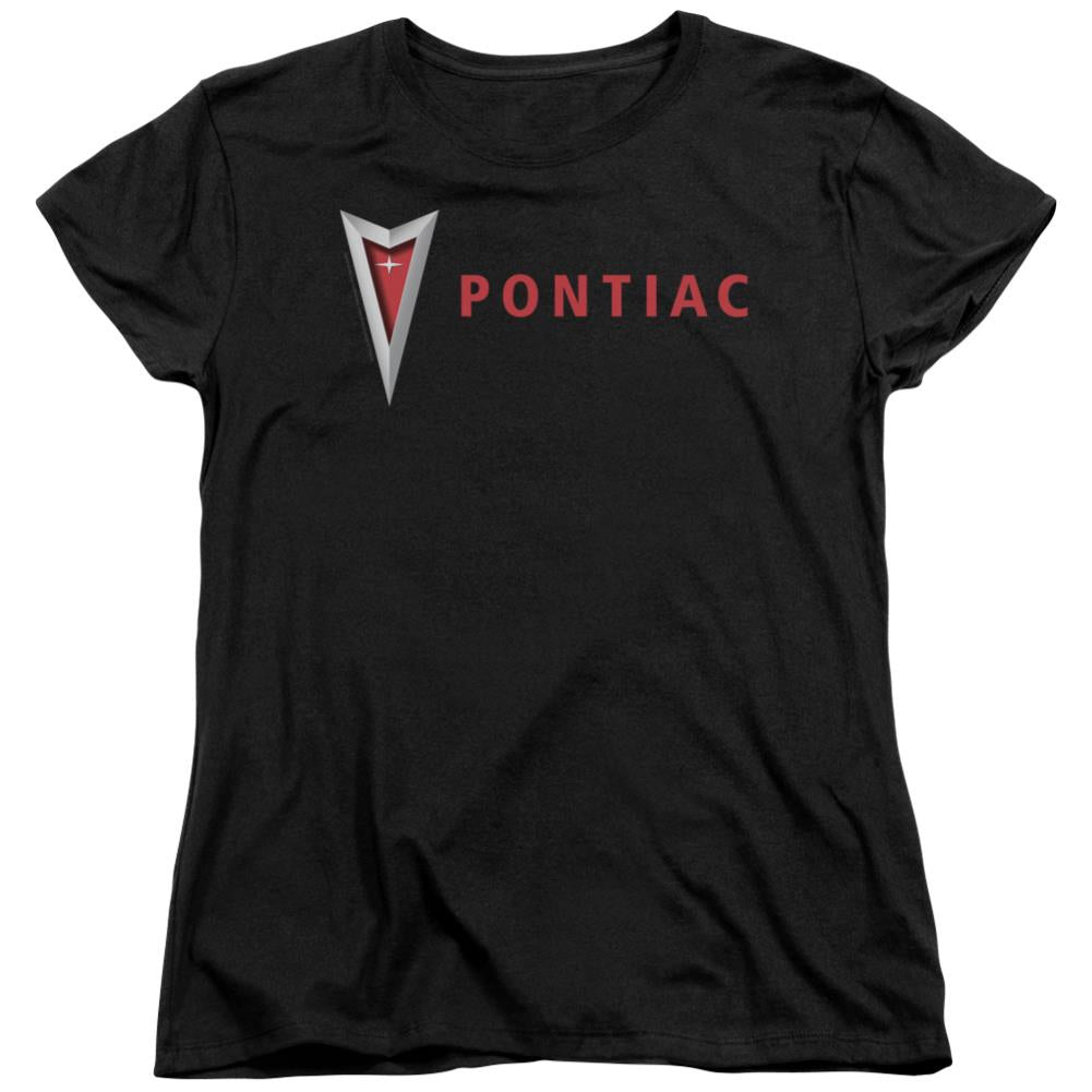 Pontiac Modern Pontiac Arrowhead Women's 18/1 Cotton Short-Sleeve T-Shirt