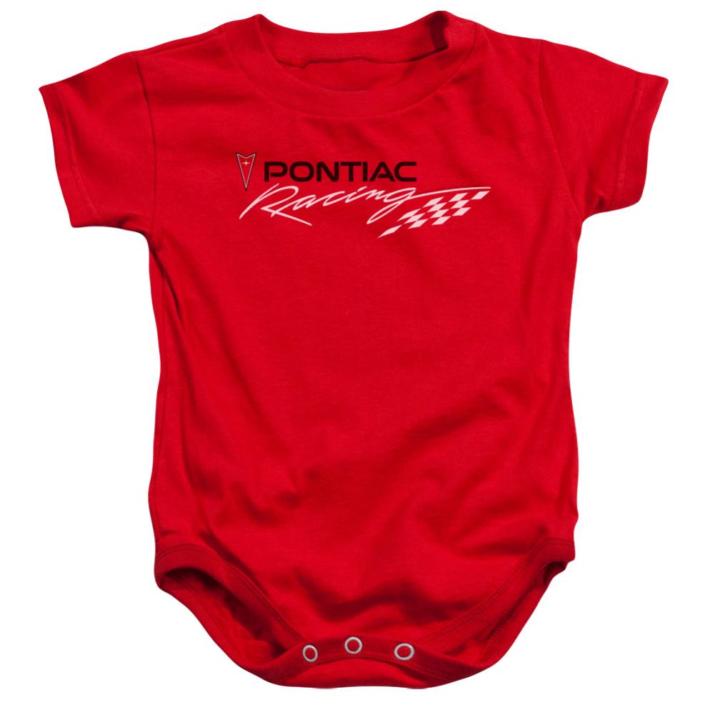 Pontiac Red Pontiac Racing Infant's Cotton SS Snapsuit