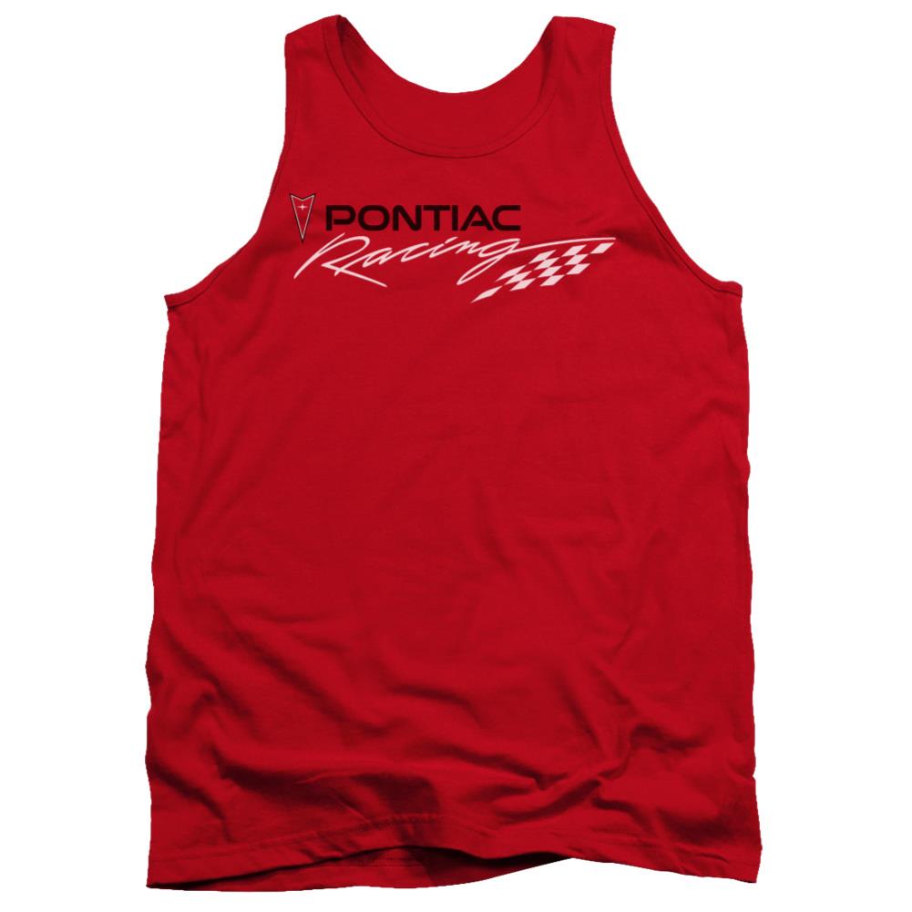 Pontiac Red Pontiac Racing Men's 18/1 Cotton Tank Top