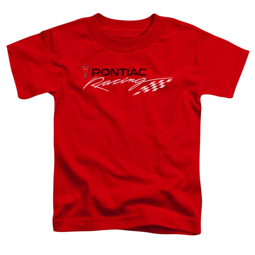 Pontiac Red Pontiac Racing Toddler 18/1 Cotton Short-Sleeve T-Shirt
