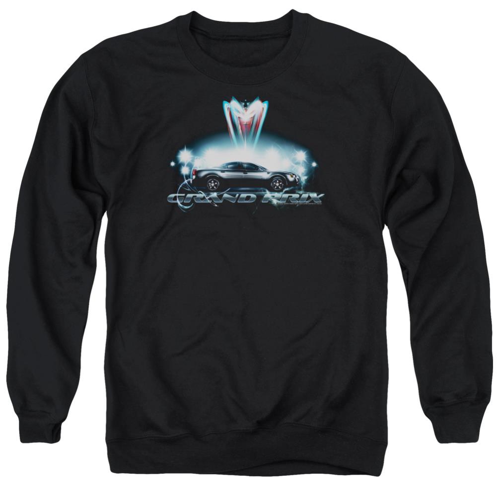 Pontiac Silver Grand Prix Men's Crewneck 50 50 Poly Long-Sleeve T-Shirt