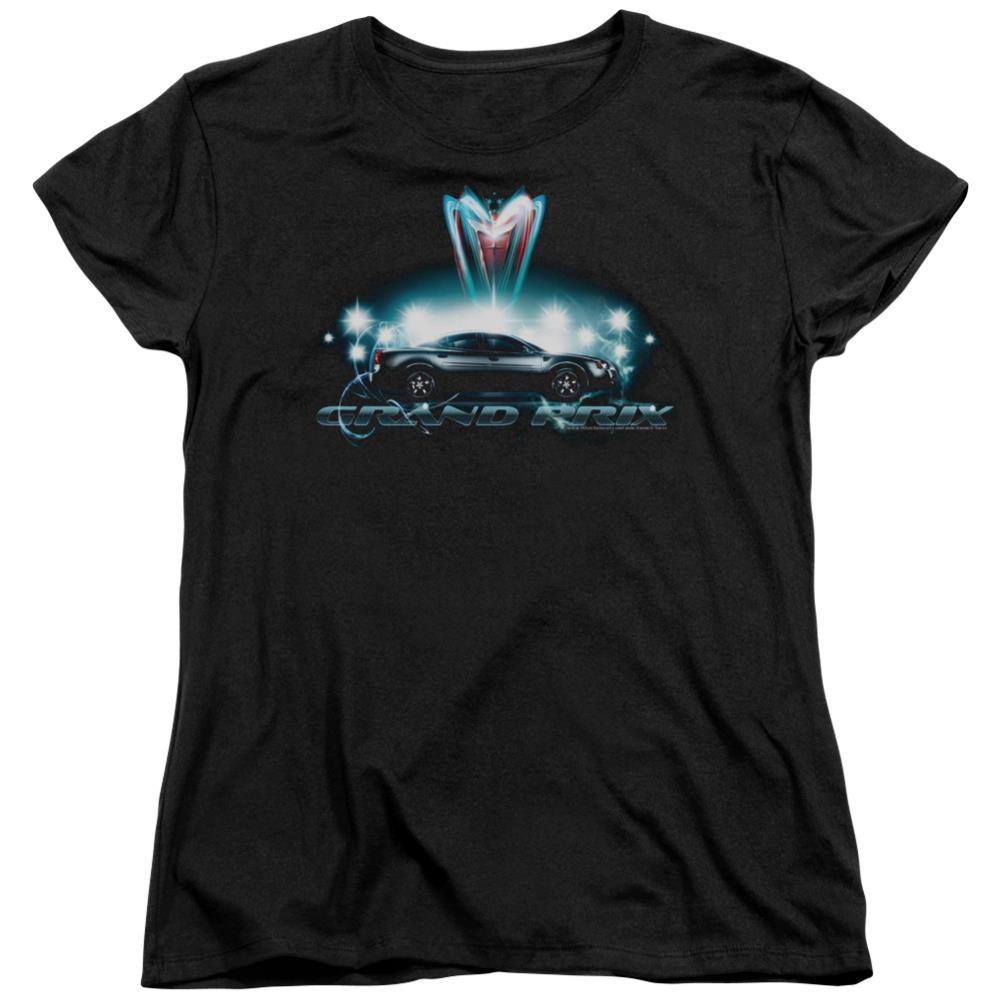 Pontiac Silver Grand Prix Women's 18/1 Cotton Short-Sleeve T-Shirt