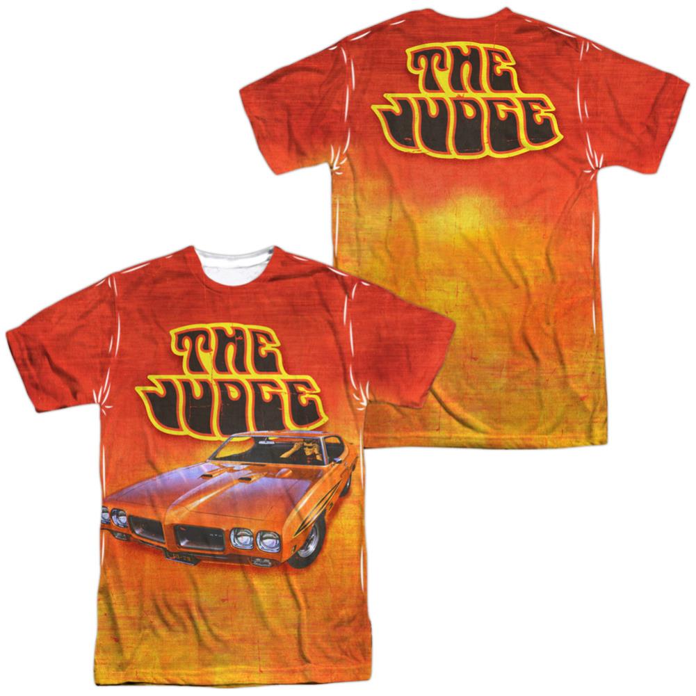 Pontiac The Judge (Front/Back Print) Men's Regular Fit Polyester Short-Sleeve T-Shirt