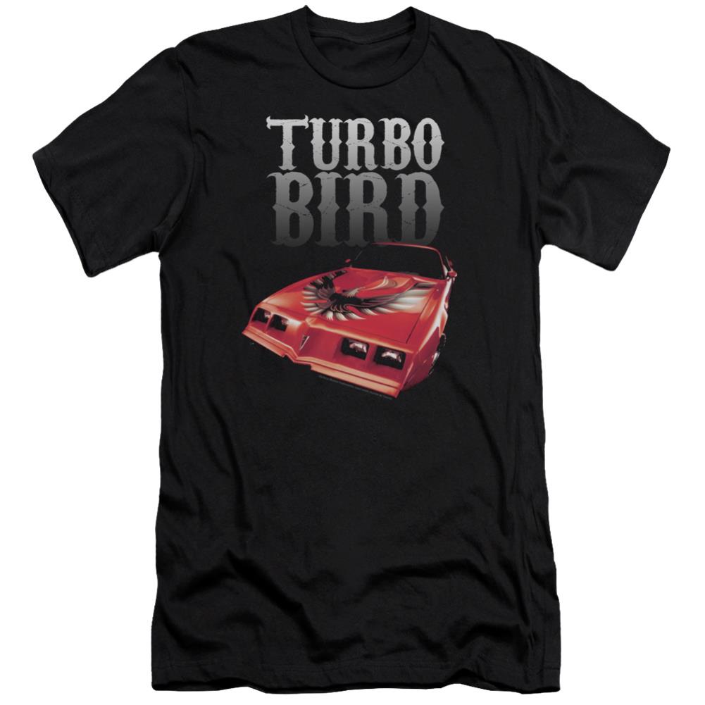 Pontiac Turbo Bird Men's Ultra-Soft 30/1 Cotton Slim Short-Sleeve T-Shirt