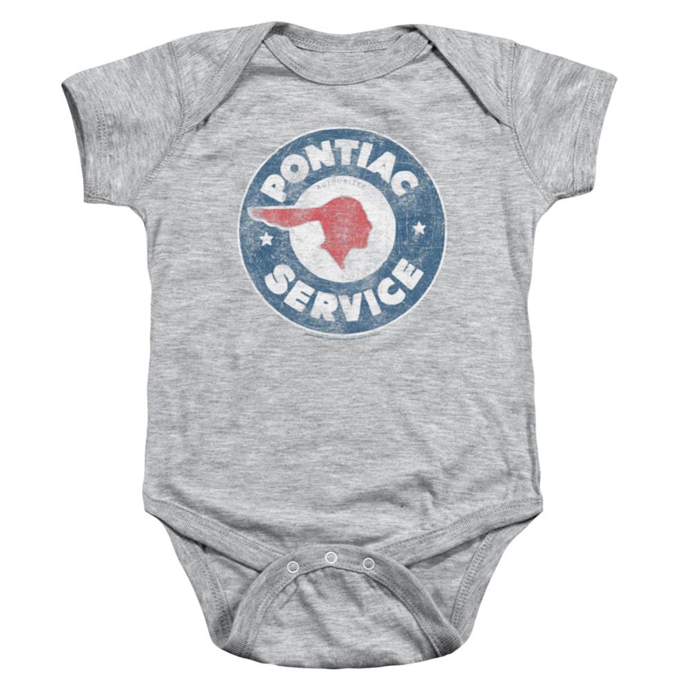 Pontiac Vintage Pontiac Service Infant's Cotton SS Snapsuit