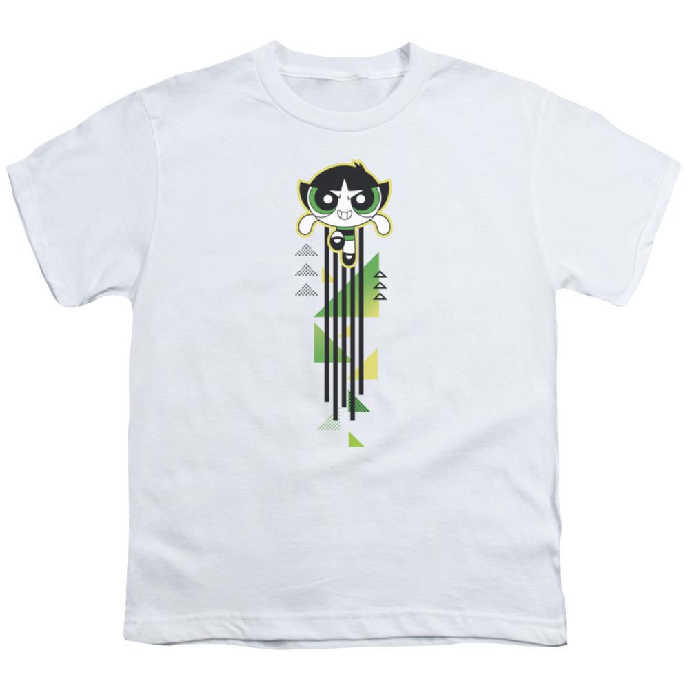 Powerpuff Girls Buttercup Streak Youth 18/1 100% Cotton Short-Sleeve T-Shirt