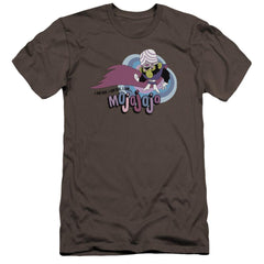 Powerpuff Girls I Am Bad I Am Evil Men's Ultra-Soft 30/1 Cotton Slim Short-Sleeve T-Shirt