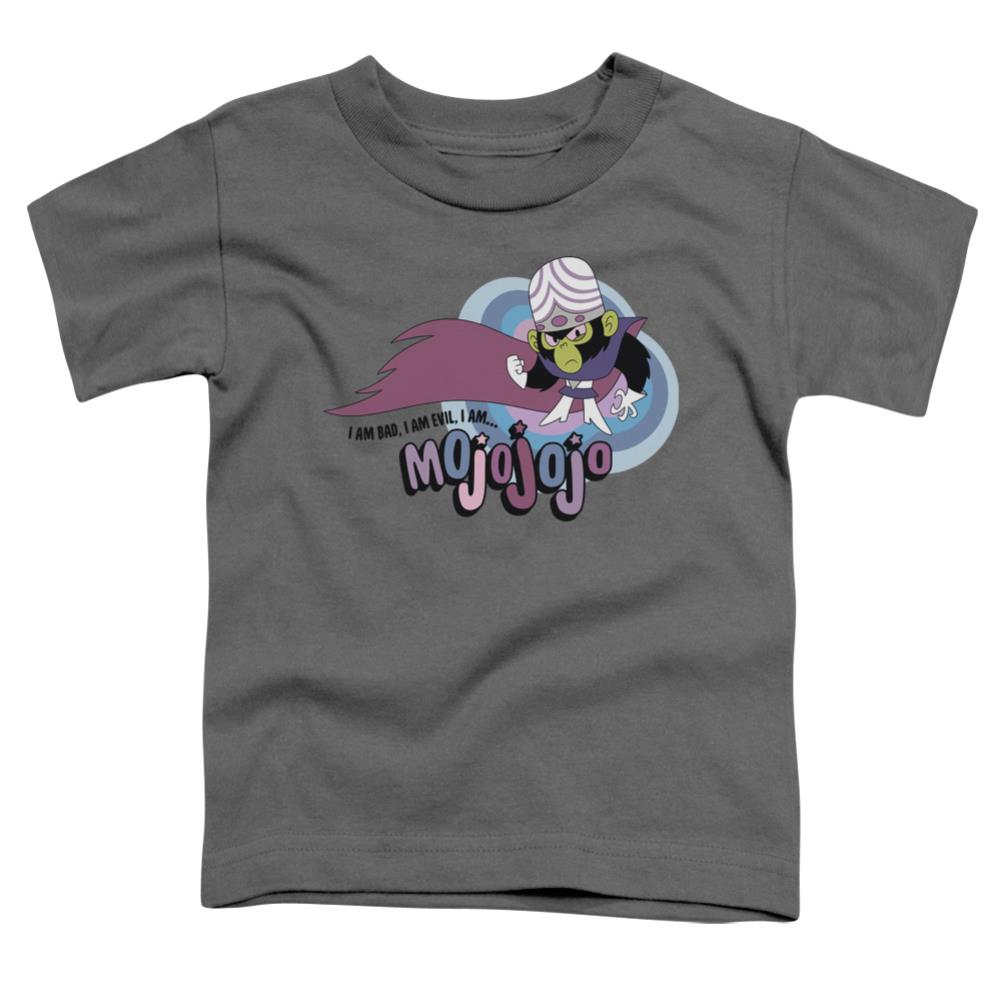 Powerpuff Girls I Am Bad I Am Evil Toddler 18/1 Cotton Short-Sleeve T-Shirt