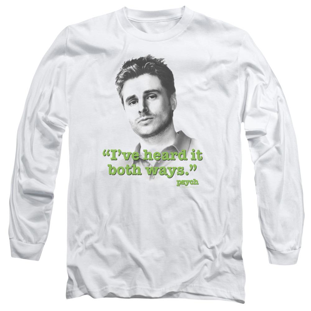Psych Both Ways Men's 18/1 Cotton Long-Sleeve T-Shirt