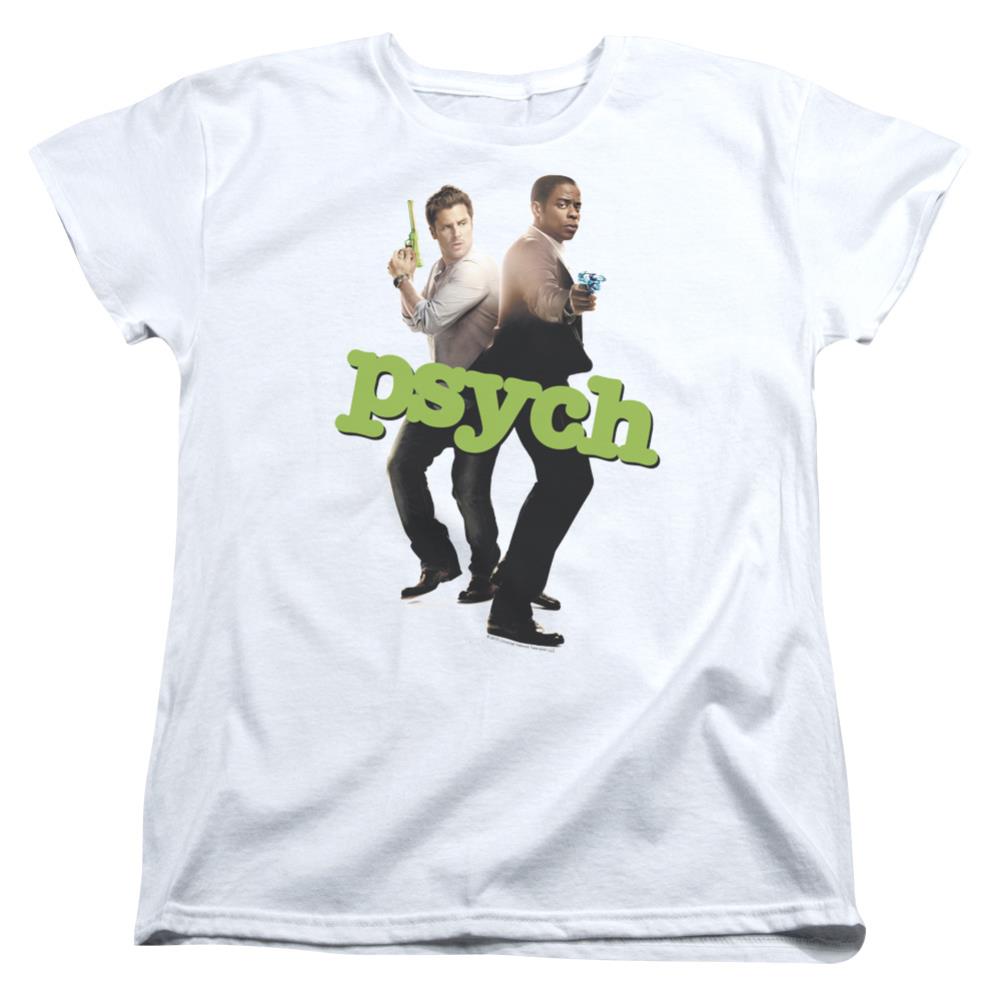 Psych Hands Up Women's 18/1 Cotton Short-Sleeve T-Shirt