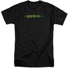 Psych The Psychic Is In Men's 18/1 Tall Cotton Short-Sleeve T-Shirt