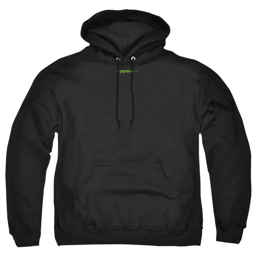 Psych The Psychic Is In Men's Pull-Over 75 25 Poly Hoodie