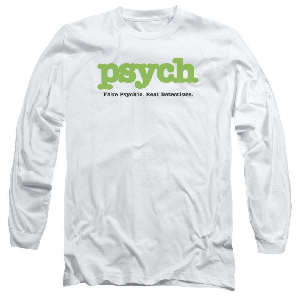 Psych Title Men's 18/1 Cotton Long-Sleeve T-Shirt
